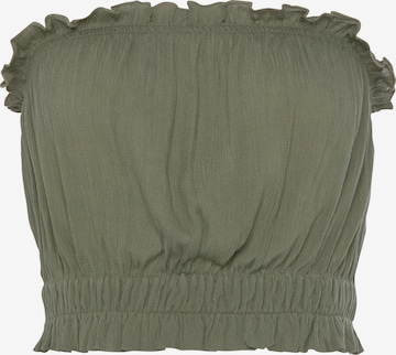 LASCANA Blouse in Green: front