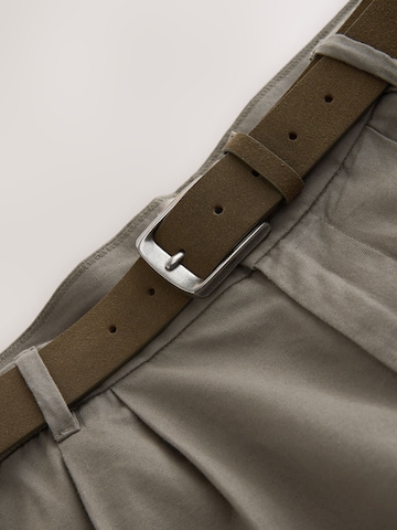 Next Свободный крой Брюки со складками в Зеленый