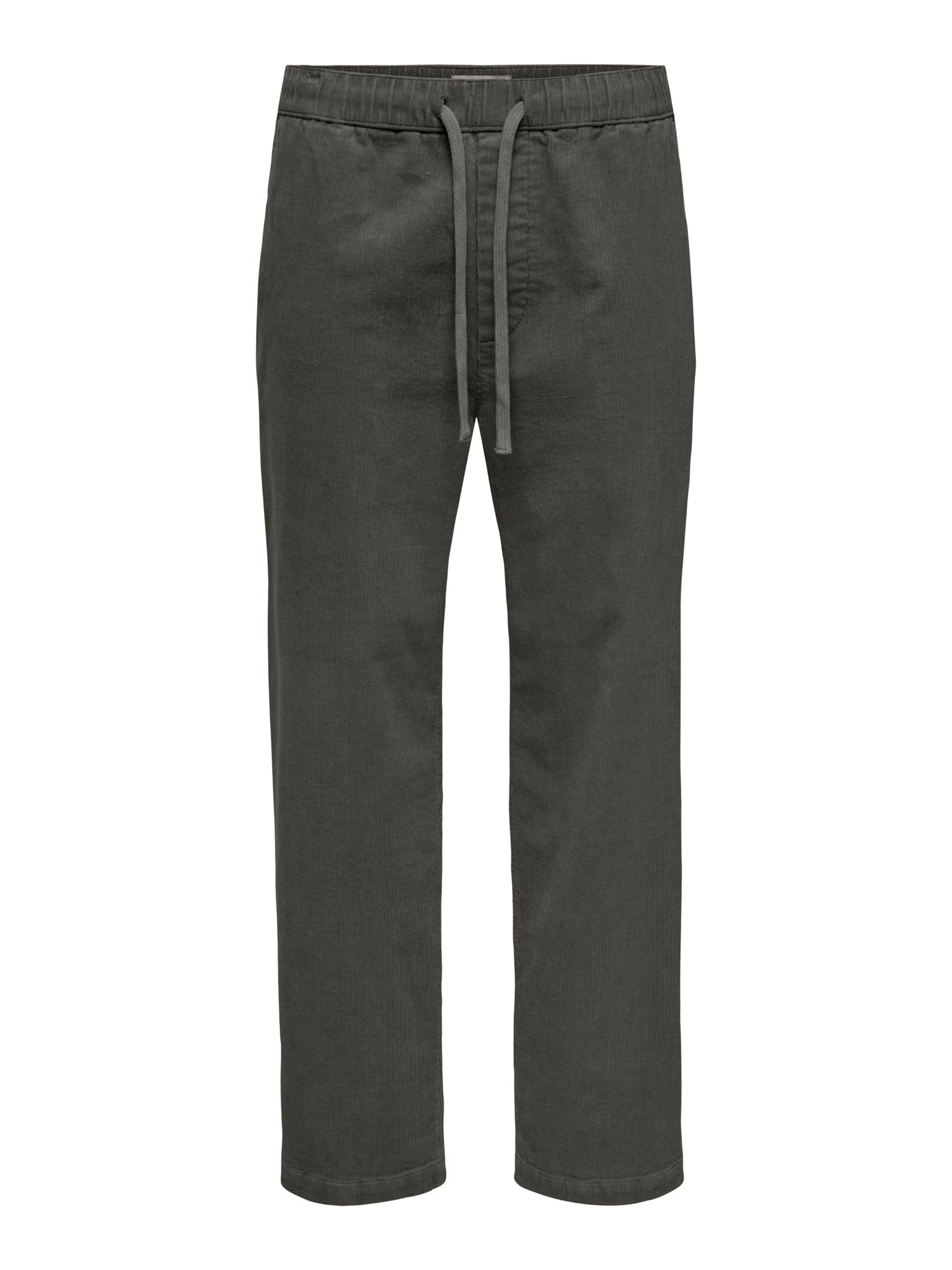 Loosefit Pantaloni di Only & Sons in verde: frontale