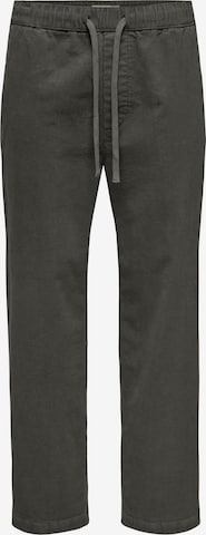 Loosefit Pantaloni di Only & Sons in verde: frontale