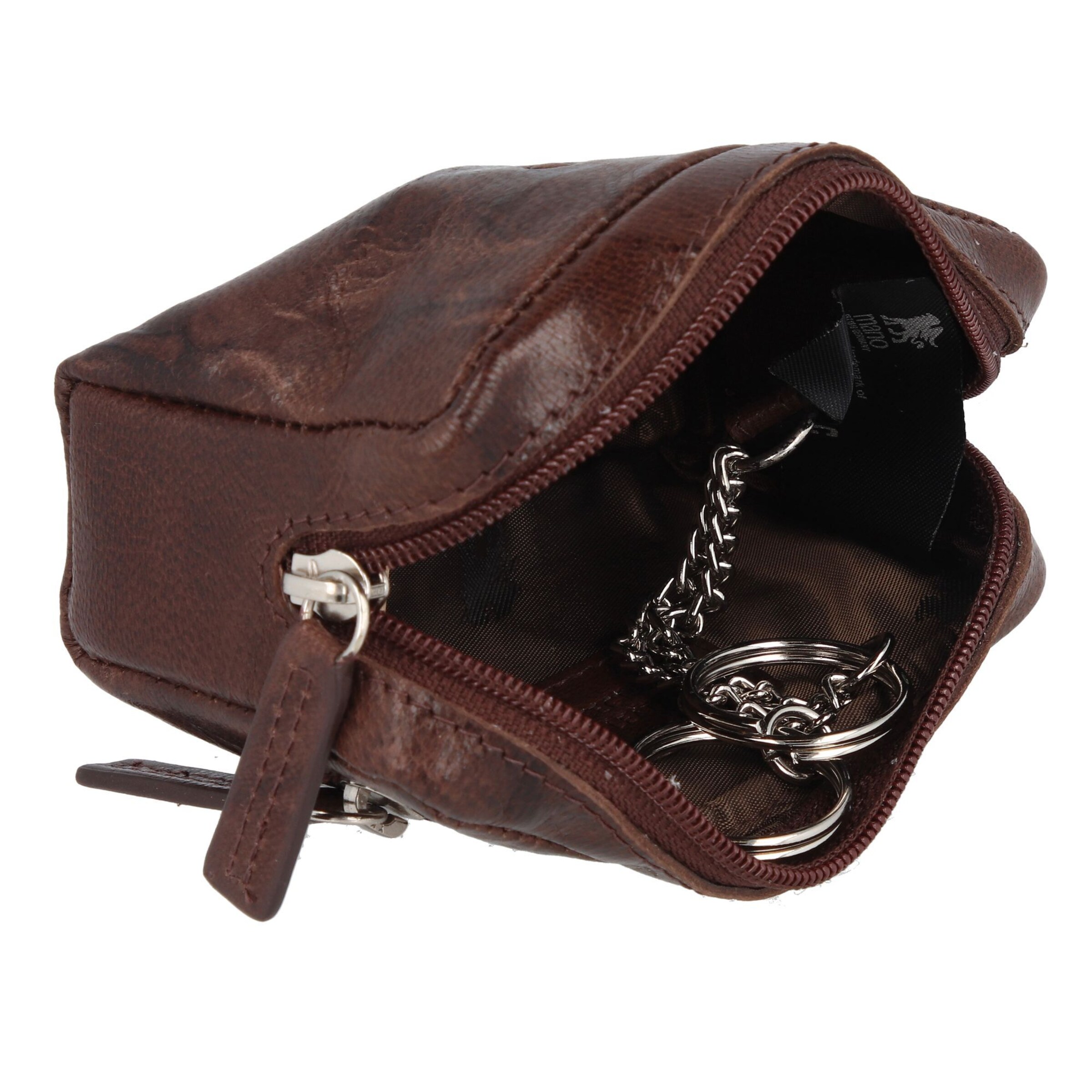 mano Etui 'Donna Aurona' in Braun