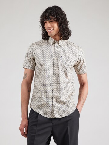 Ben Sherman Regular fit Button Up Shirt in Grey: front