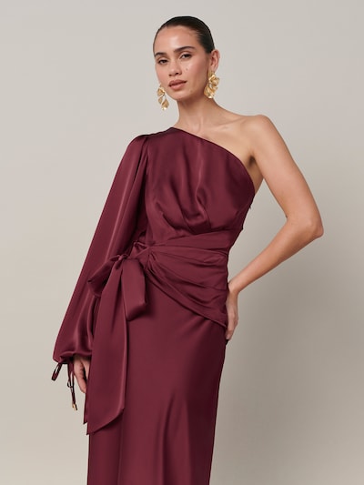 Rochie de seară 'Pollie' pe 34 Sável pe roșu bordeaux, Vizualizare produs
