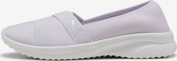 Chaussure basse PUMA en violet : devant