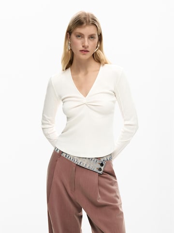 Desigual Tričko – bílá: přední strana