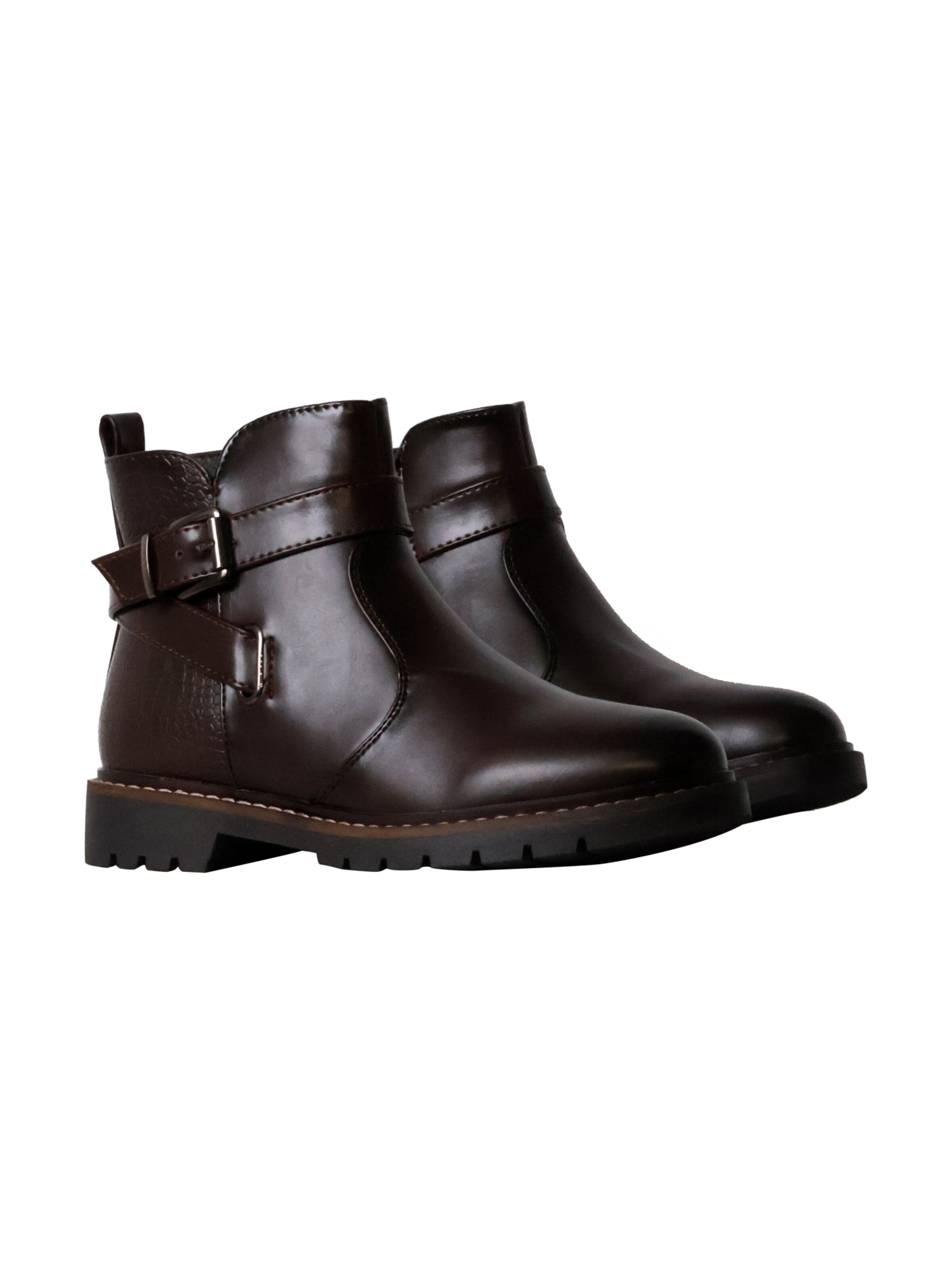 Bottines The Divine Factory en marron