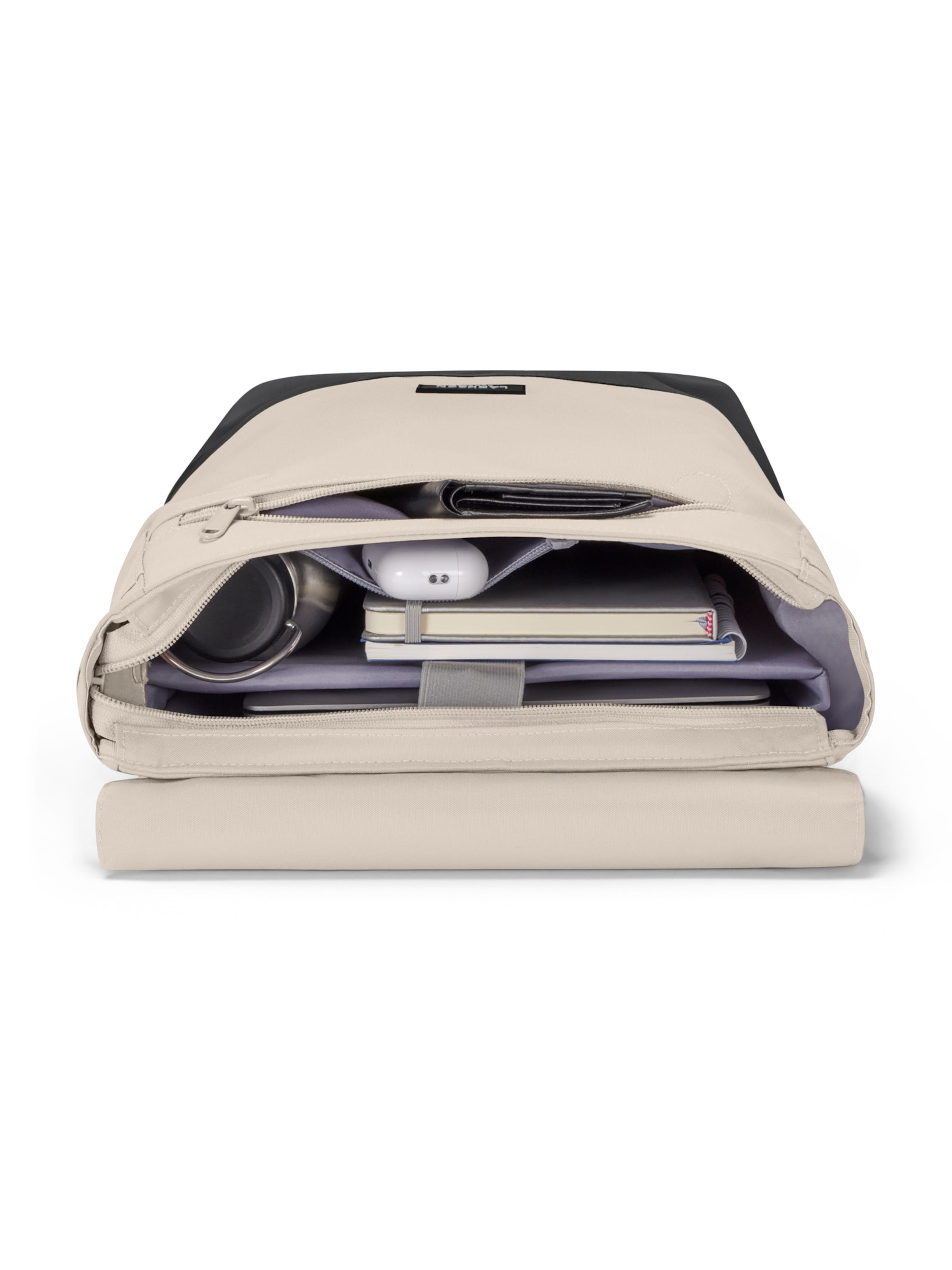 Zaino 'Nina' di LARKSON in beige: superiore