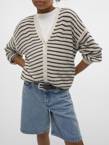 Cardigan 'VMNewlex' Vero Moda Girl en blanc : devant