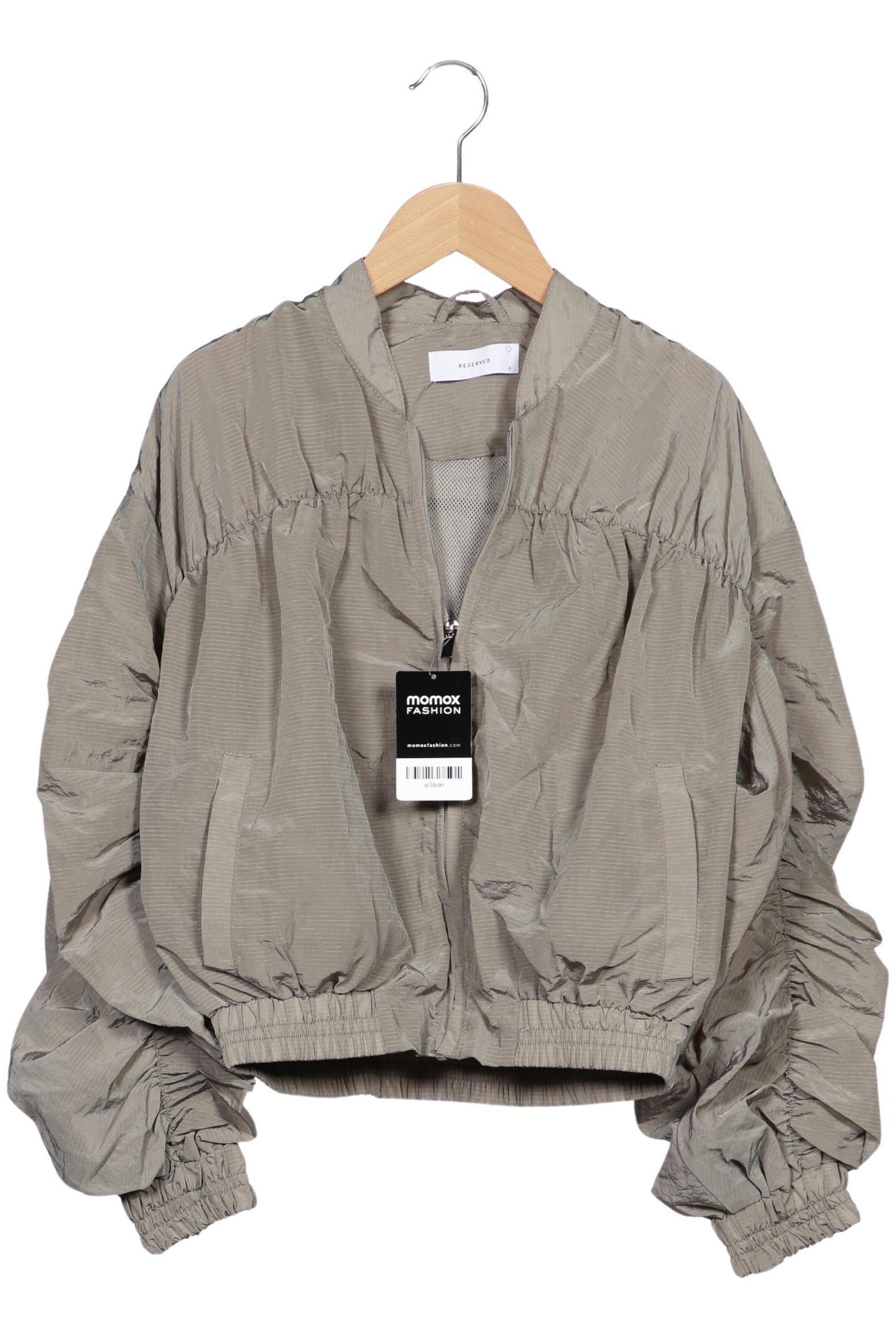 Reserved Jacket & Coat in S in Grey: front