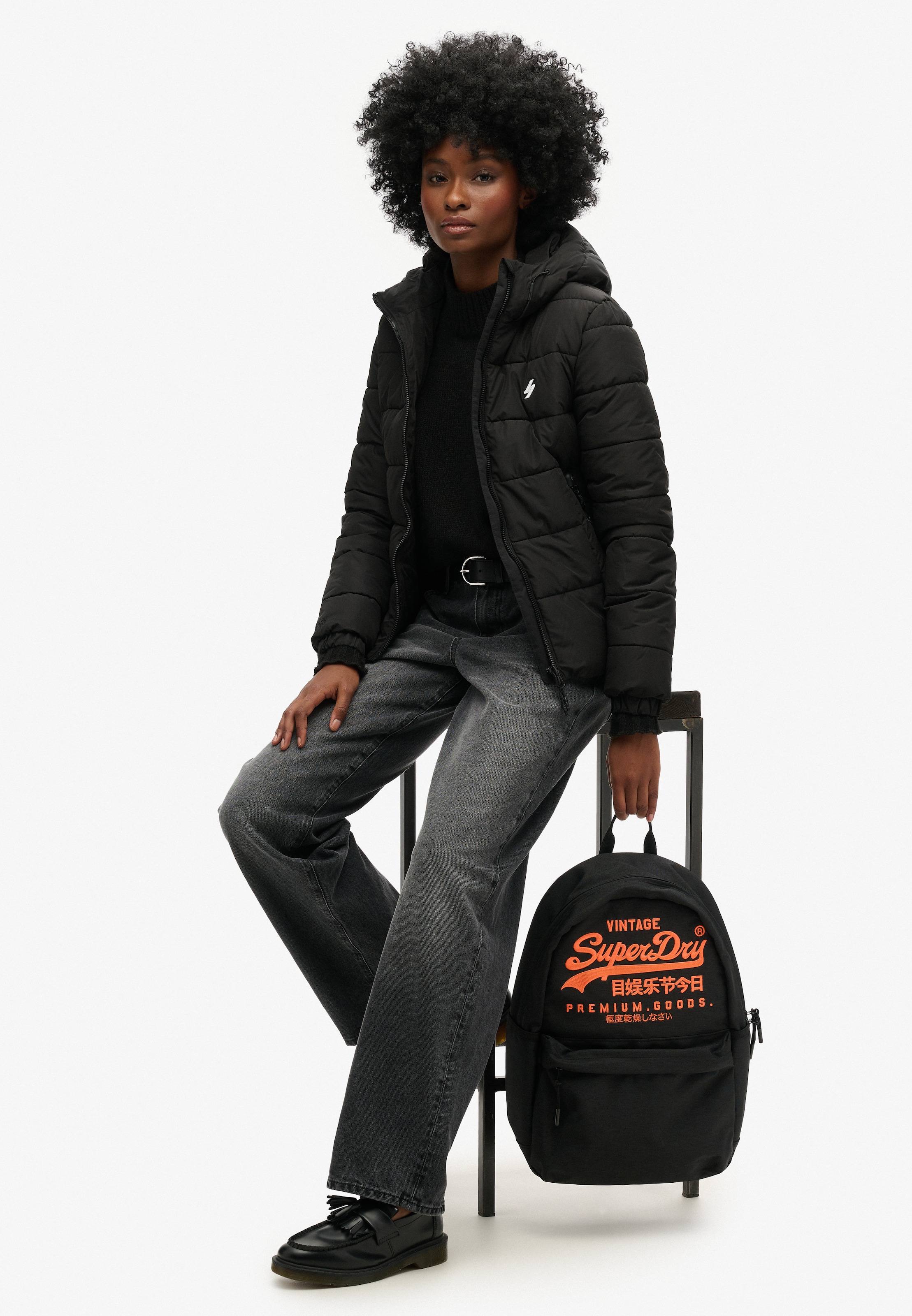 Sac à dos 'Heritage Montana' Superdry en noir