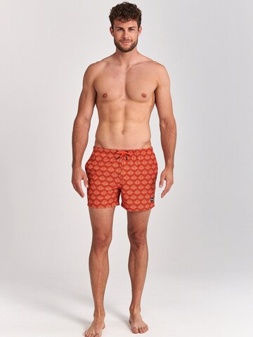 Shiwi Badshorts 'Pyramid' i orange