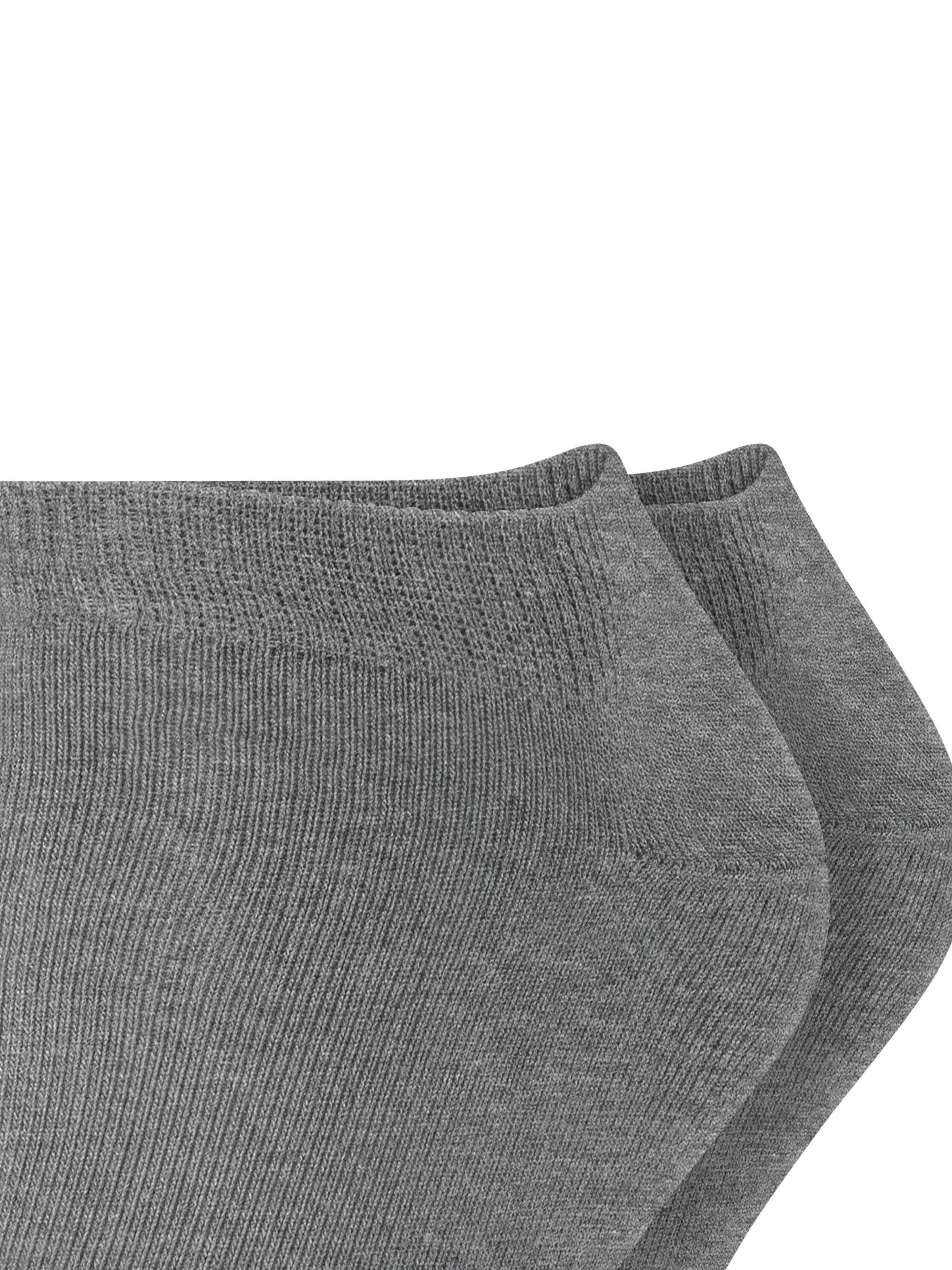 ESPRIT Füßlinge 'Basic Uni 2-Pack'‌‌‌ in Grau