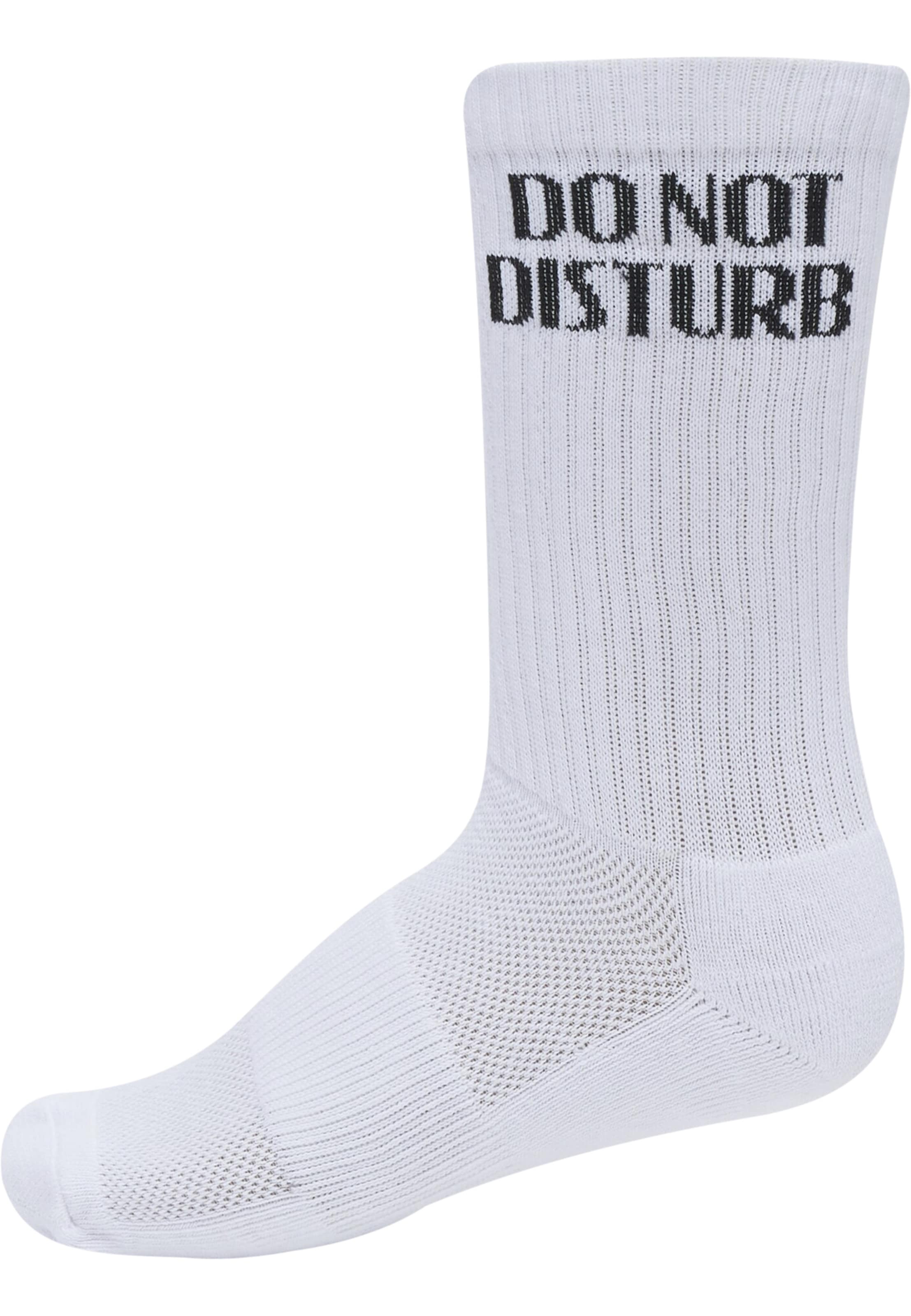 Pegador Socks 'Do Not Disturb' in White