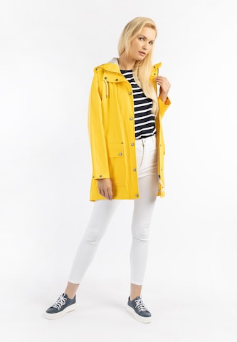 Manteau fonctionnel Schmuddelwedda en jaune