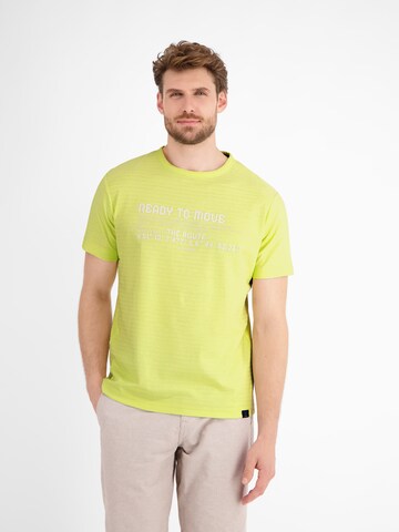 T-Shirt LERROS en vert : devant