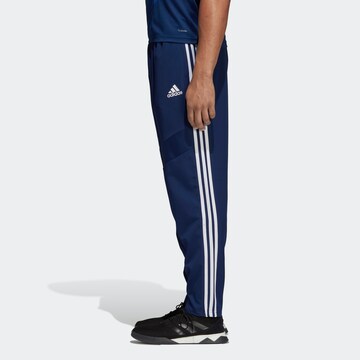 ADIDAS PERFORMANCE Tapered Trainingshose ' Tiro 19 Woven Hose ' in Blau