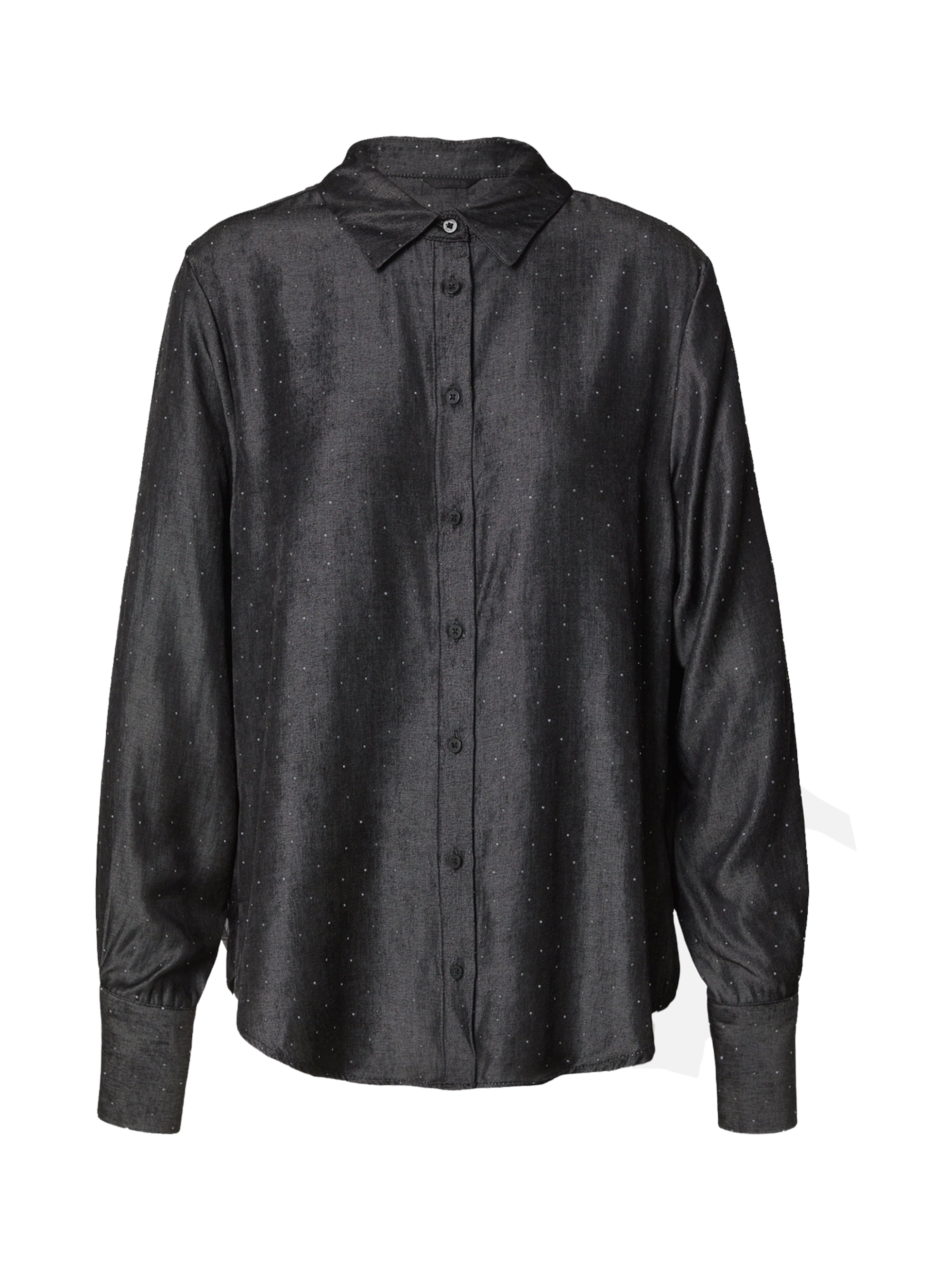 Chemisier 'LUCIA' GUESS en noir : devant