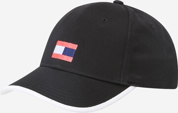 TOMMY HILFIGER Hat in Black: front