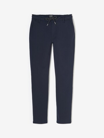 Le Temps Des Cerises Chino 'Malo' in Blauw: voorkant