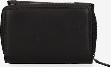 Porte-monnaies HILL BURRY en noir : devant