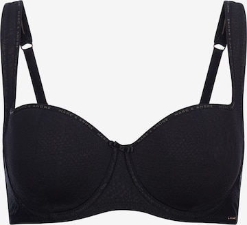 Marc & André Balconette Bra in Black: front