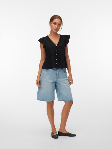 VERO MODA Blouse 'VMMYMILO' in Zwart