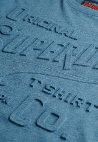 Superdry Shirt in Blauw