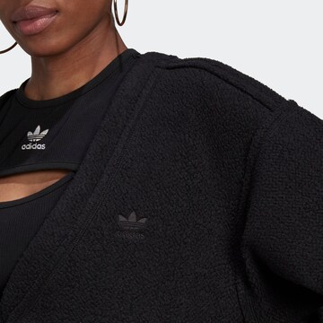 Giacca di pile 'Loungewear' di ADIDAS ORIGINALS in nero