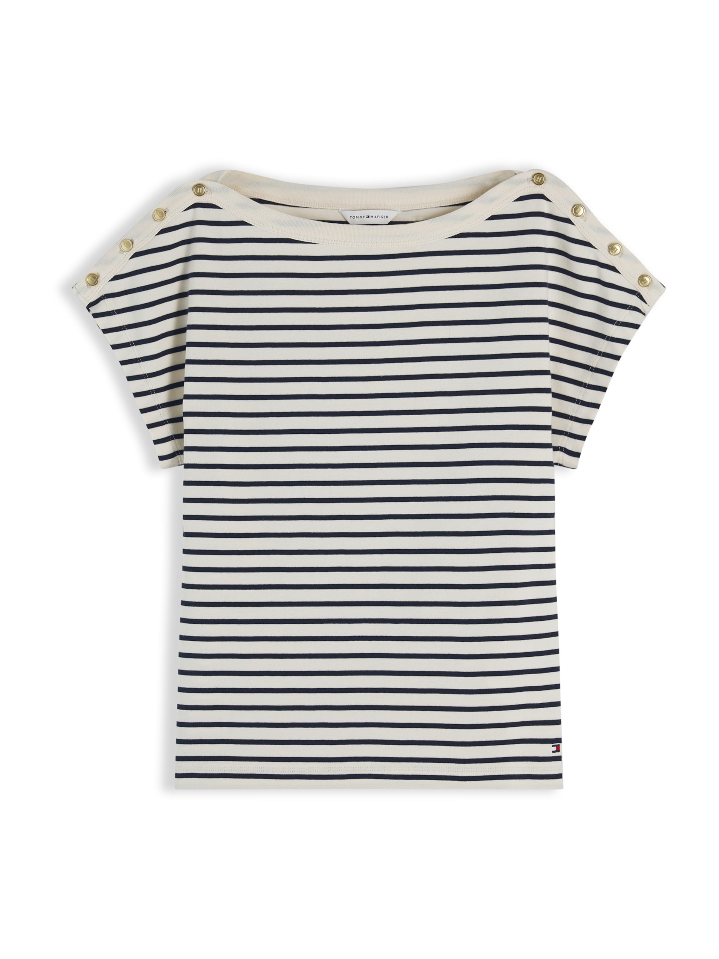 TOMMY HILFIGER - Camisa em bege: frente