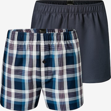 SCHIESSER Boxer ' Multipacks ' in Blau: Vorderseite