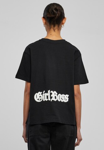 Maglietta 'Girl Boss' di Mister Tee in nero