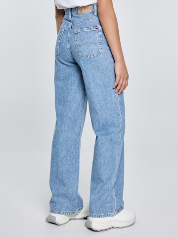 BIG STAR Wide leg Jeans 'Natalie' in Blue