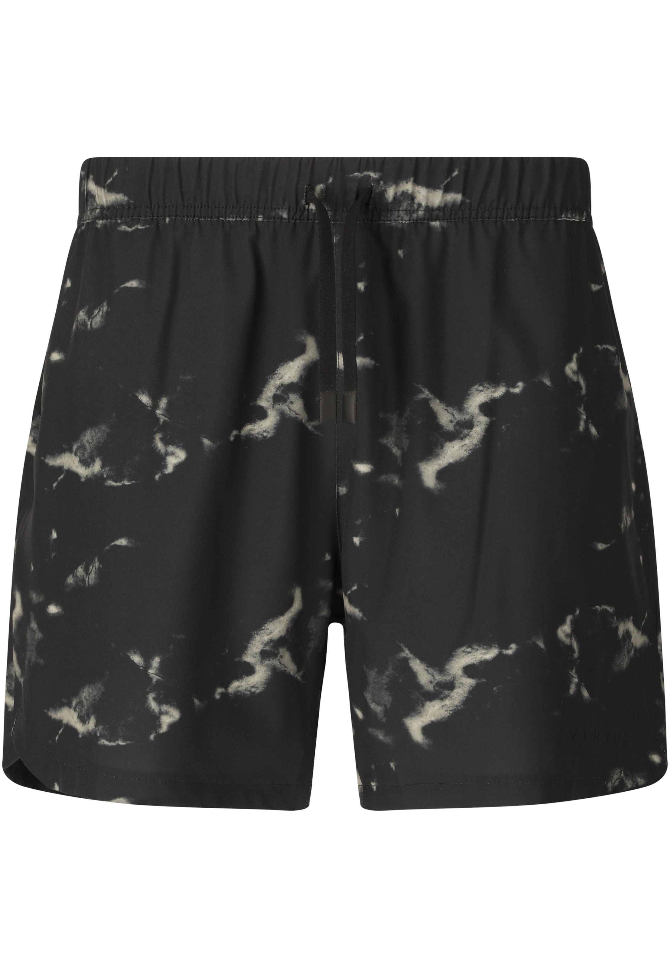 Virtus Regular Shorts 'Lavis' in Schwarz: Vorderseite