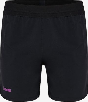 Hummel Regular Shorts in Schwarz: Vorderseite