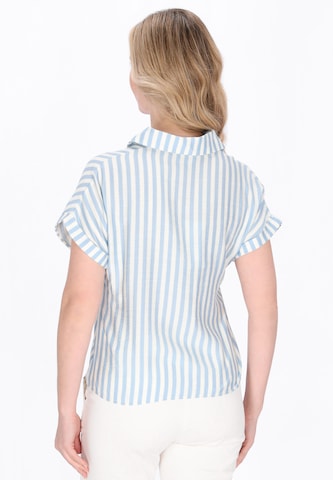 Chemisier 'Casual' Usha en bleu