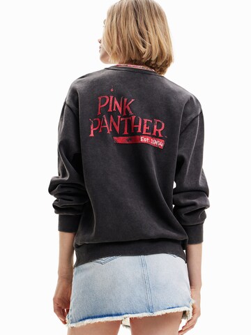 Desigual - Sudadera 'PINK PANTHER' en negro