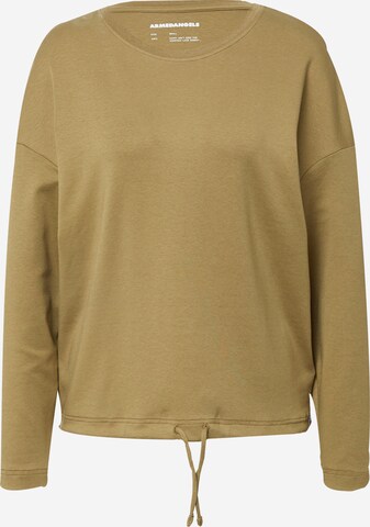 ARMEDANGELS Sweatshirt 'Maailaa' in Green: front