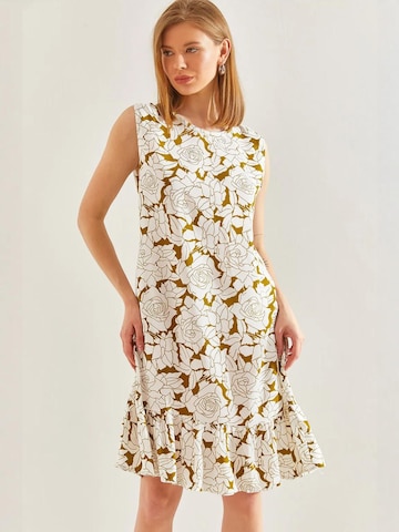 Bianco Lucci - Vestido de verão em branco