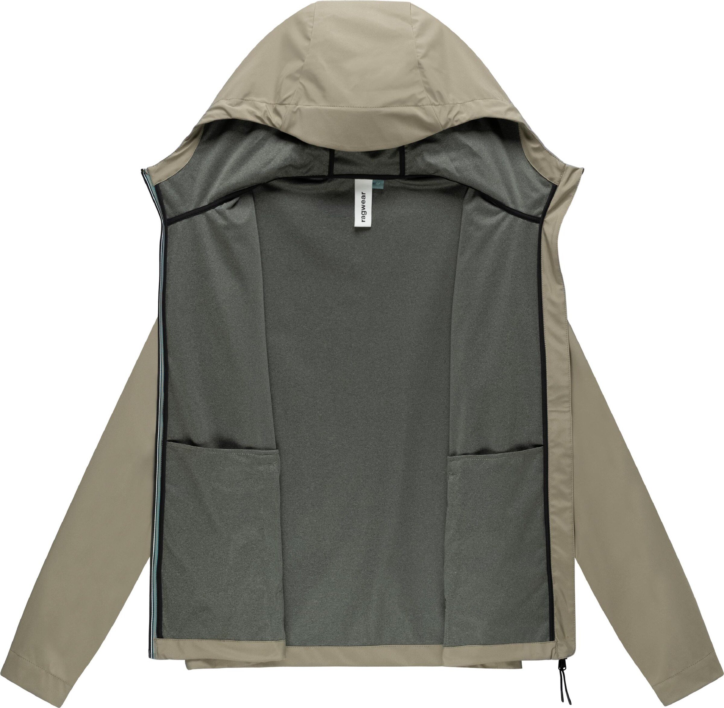 Veste outdoor 'Shellwie Bonded' Ragwear en vert