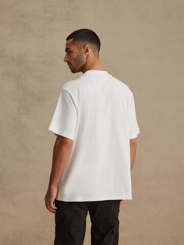 T-Shirt 'Lenny' DAN FOX APPAREL en blanc