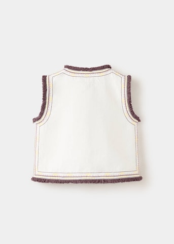MANGO KIDS Vest 'Palmi' in Beige