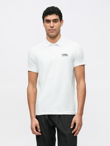 Karl Lagerfeld Tričko – bílá: přední strana