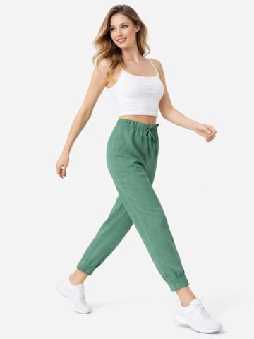 fashionshowcase Loosefit Bukser 'SOREYA' i grøn