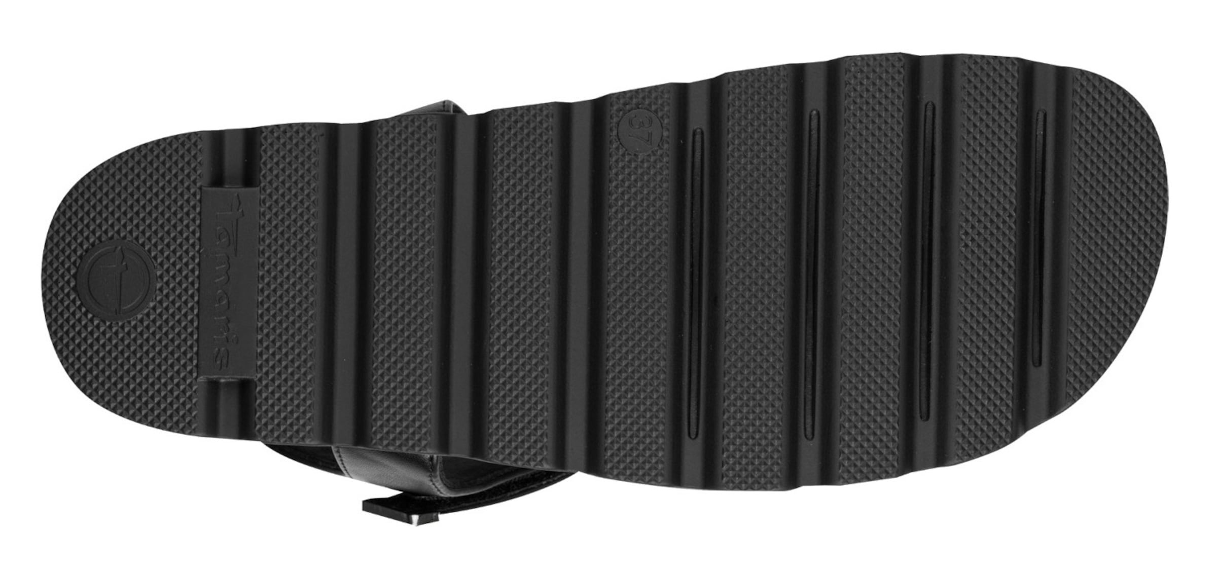 Tamaris Sandale in Schwarz