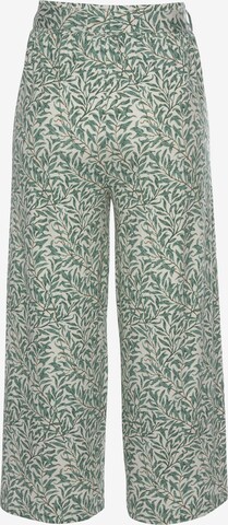 BEACH TIME Wide leg Pants 'Beach Time' in Green