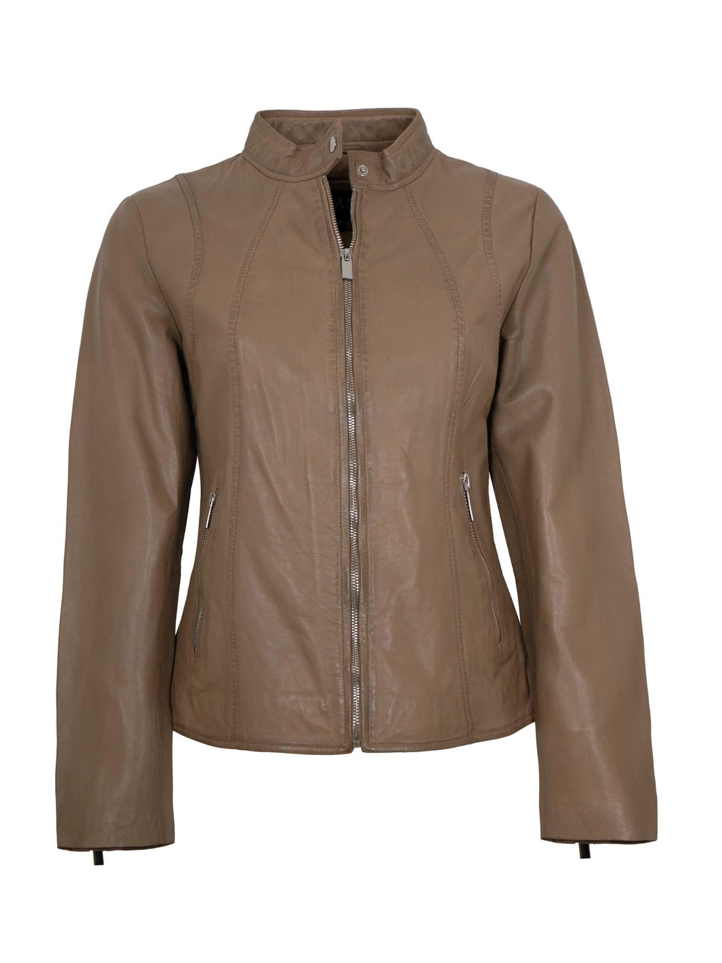 Jilani Between-Season Jacket 'Gloria-2' in Brown: front
