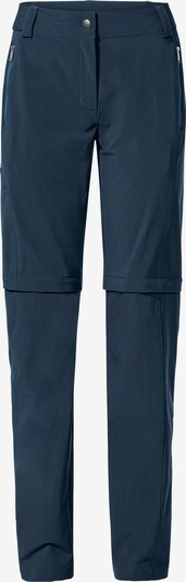 VAUDE Outdoorbroek 'Farley' in de kleur Marine, Productweergave