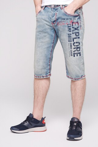 CAMP DAVID Regular Shorts in Blau