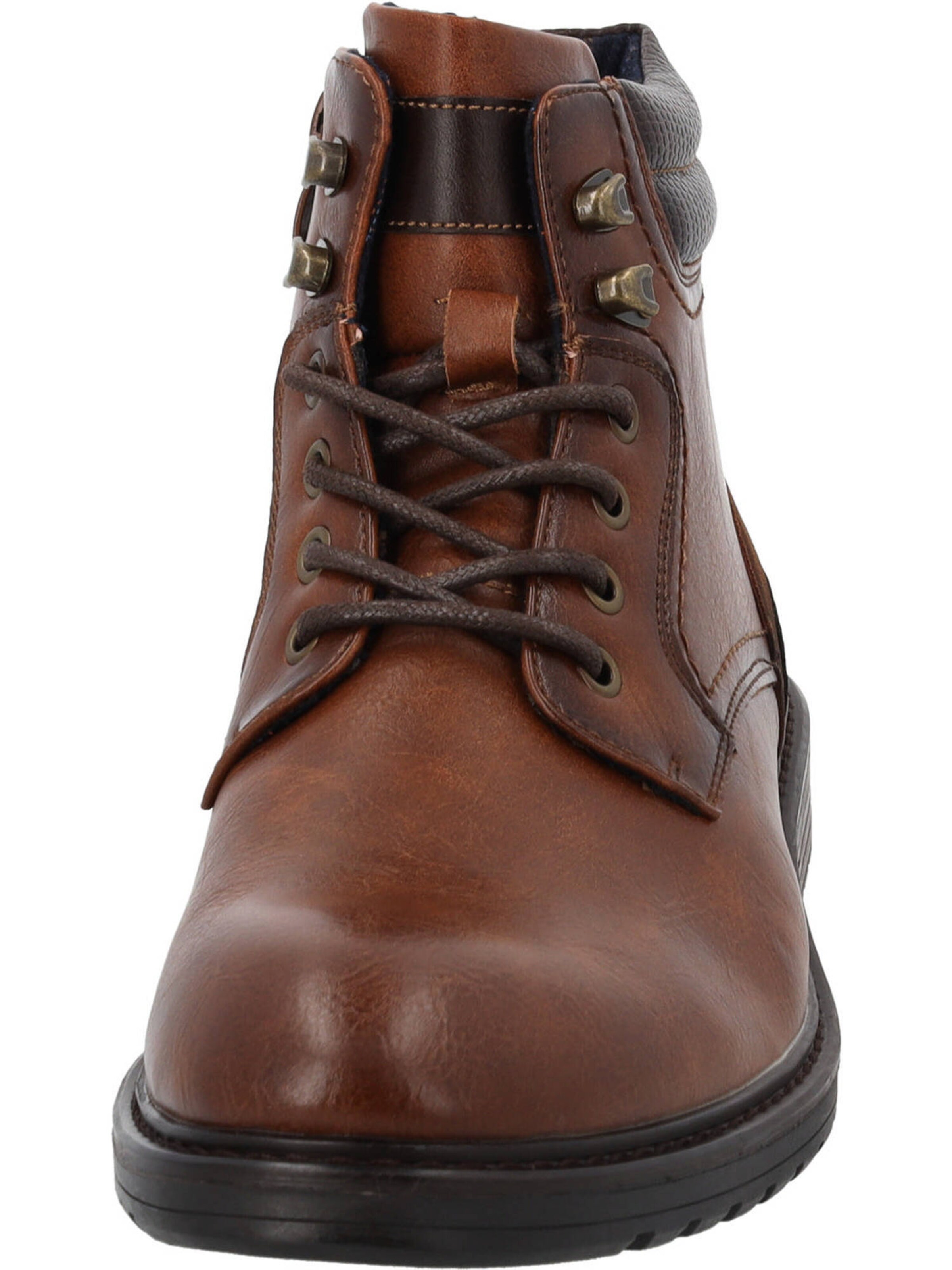 Palado Schnürstiefelette 'Niknas' in Braun