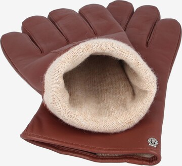 Roeckl Full Finger Gloves 'Riga' in Brown